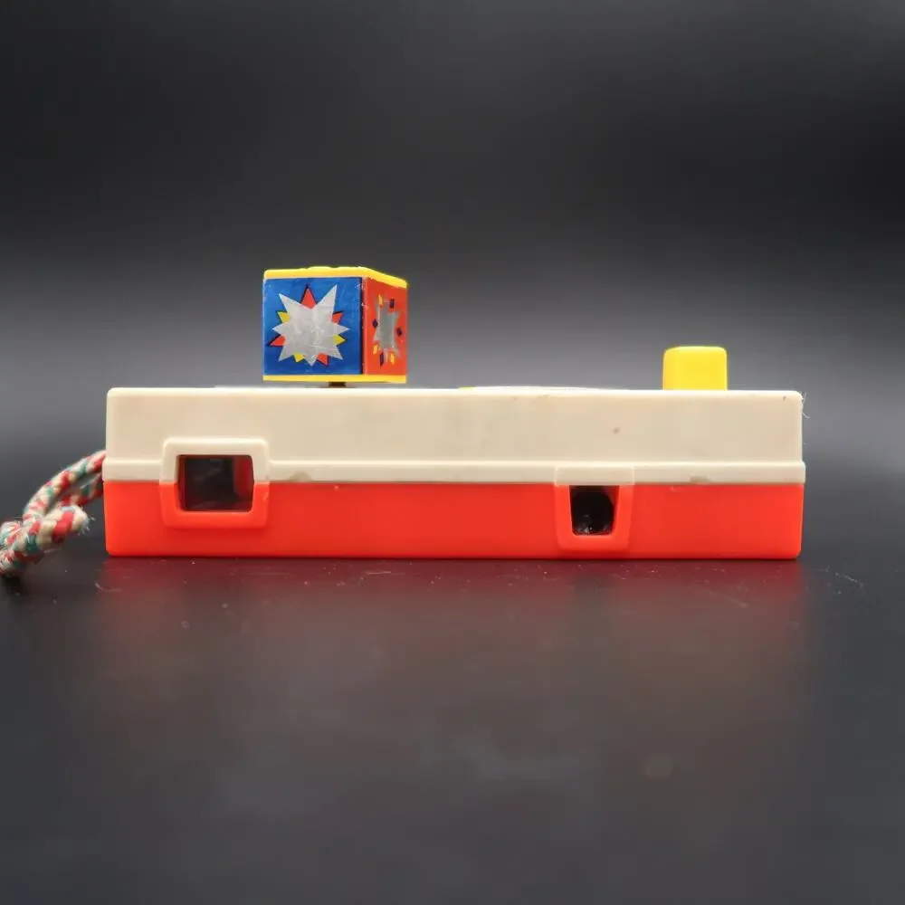 Fisher Price Pocket Camera Toy 1974 #464 Vintage Visit the Zoo Tested & Working